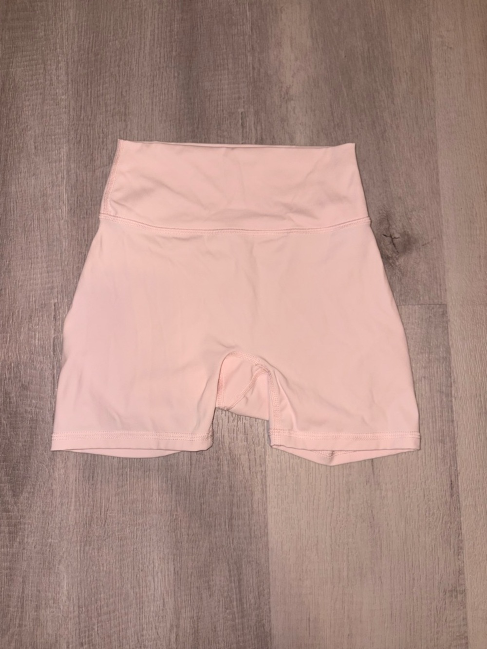 Emanh Women's High-Waist Pink Active Shorts - Picture 2 of 6